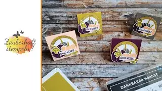 🅽🅴🆄 | DANKBARER HERBST | Dreiecks-Goodie | IN COLOR 2023-2025 | Stampin' Up! | Minikatalog | Goodie