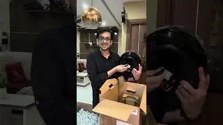 Unboxing the new AGV K1 S Gloss Black Helmet | Now ISI certified and legal in India