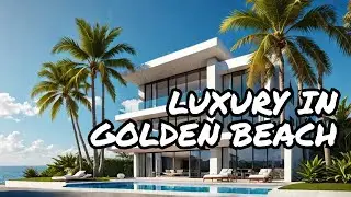 Inside a $15.40M Modern Mansion in Golden Beach, FL | Luxury Home Tour 2025