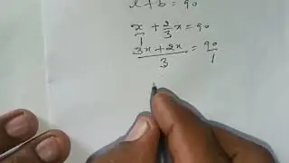 #The width of a rectangle is two-thirds its length. If the perimeter is 180 metres #maths #kailash