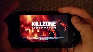 Killzone Liberation Psp on Vita gameplay/ review