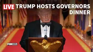 LIVE: President Trump hosts Governors dinner at White House| FOX 5 DC