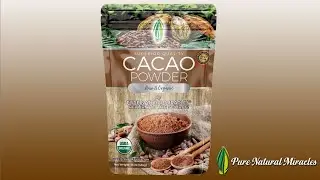 Cacao Powder Raw Organic : ARRIBA NACIONAL CACAO by PureNAturalMiracles.com
