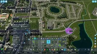 Redeveloping an entire area in Cities Skylines 2