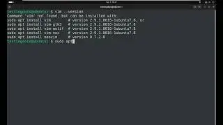 Install Vim Editor on Linux 