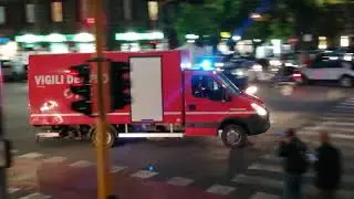 Vigili del fuoco 115. Roma / Пожарная служба 115. Рим.