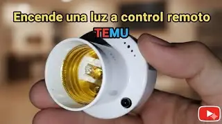 Turn on your light with a remote control.