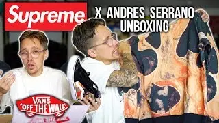 SUPREME x VANS UNBOXING | SUPREME x ANDRES SERRANO COLLAB