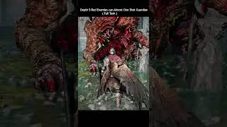 Depth 5 Enemies Damage is Insane  #eldenringnightreign