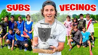 JUGAMOS UN PARTIDO DE FUTBOL! VECINOS VS SUSCRIPTORES!
