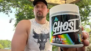GHOST PUMP review nitric oxide 40 servings