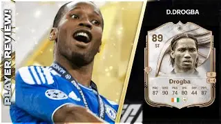 В ЧЕМ СИЛА!!!!! ОБЗОР ИГРОКА ДИДЬЕ ДРОГБА С РЕЙТИНГОМ ICON 89 - EA FC26 ULTIMATE TEAM