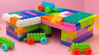 Satisfying DIY House ASMR/building blocks/block game/lego building blocks#buildingblocks #lego