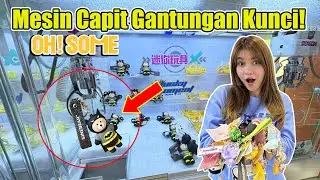 AKU NYOBA SEMUA MESIN CAPIT GANTUNGAN KUNCI DI OH SOME!! DAPET BANYAK BANGET!!