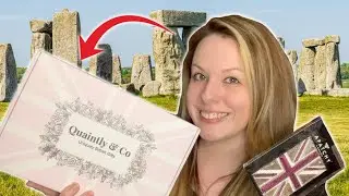 British Heritage Unboxing with Rebekah Rice - Quaintly & Co