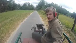 Eine Rundfahrt mit dem Einachser!