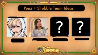 Punz + Shubble Team Ideas