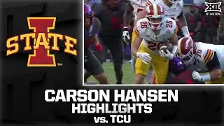 Carson Hansen Rushes for 108 yards vs. TCU