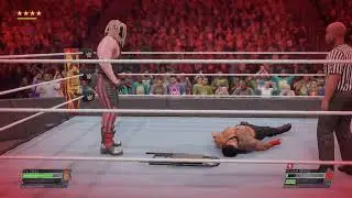 Toxic Wifi fiend vs Roman Reigns online WWE 2k22. Stolen victory. Rage quit