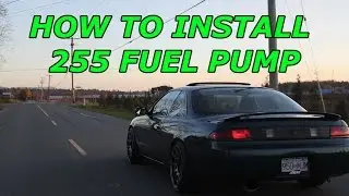240SX S14 Build EP.8 255 Fuel Pump Install