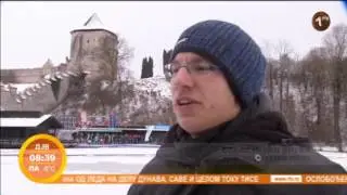 Plivanje u otvorenom bazenu - zimi
