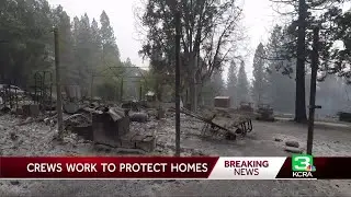 Firefighters work to protect homes, locate people in Butte County fire