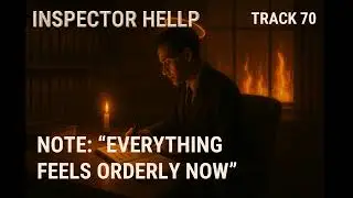 Note: &ldquo;Everything Feels Orderly Now&rdquo; &mdash; Track 70 of Inspector Hellp (Opera of Audit and Fire)