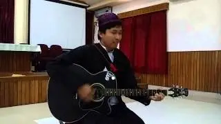 Mr. Dailum (MEL) at ADBU P.G freshers' day
