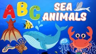 ABC of Sea Animals for Kids 🌊🐠 | Learn the Alphabet with Ocean Friends!