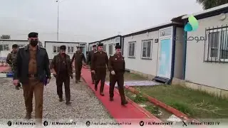 قائد شرطة نينوى يزور مقر مديرية حماية المنشئات ويطلع على طبيعة عمال المديرية