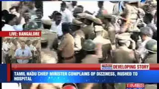Tamil Nadu CM J Jayalalithaa rushed to hospital