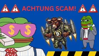 Scam Alarm bei Wallstreet Pepe, Meme Index und BTC Bull!