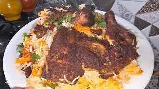 Authentic Arabian Chicken Mandi | Full Step by Step Recipe | Arabian chicken mandi indian style me👌