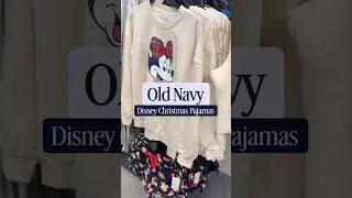 NEW at Old Navy🎄Disney Christmas Pajamas for the whole family! #christmaspajamas #disneyoutfit