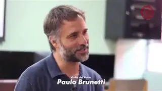 Paulo Brunetti en visita a la Escuela Alexander Graham Bell