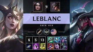 LeBlanc Mid vs Twisted Fate - NA Challenger Patch 25.11