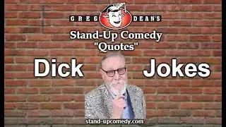 🎤Dick Jokes - Stand Up Comedy Classes 