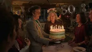 Here (2024) - Margaret's 50th Surprise Birthday Party