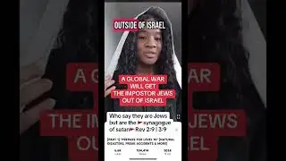 GOD WILL EXPOSE THE FAKE JEWS AND GET THEM OUT OF HIS LAND. @themastersvoiceprophecyblog
