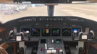 Tour of a Bombardier Challenger 604 at MKG, (KMKG).