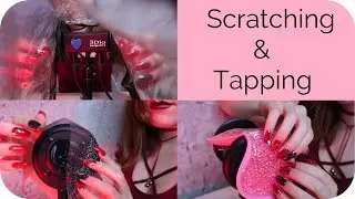 ASMR 🔺 Intense Vinyl Scratching and Tapping for Tingles (No Talking) 🔻