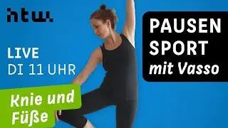 Pausensport mit Vasso | Knie und F&uuml;&szlig;e - Teil 1