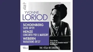 Schoenberg: Suite, Op. 29: 1. Ouverture. Allegretto. Sehr flott
