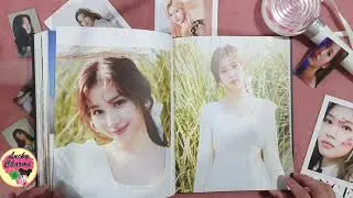 Unboxing TWICE Sana's 1st Photobook [Yes, I am Sana] Black and White version