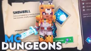Finding RARE ITEMS in Minecraft Dungeons! (Closed Beta)