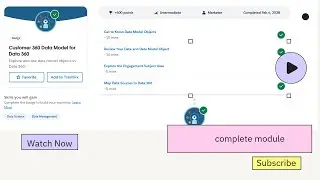 Модель данных Customer 360 для Data 360 | Полный модуль | #salesforce