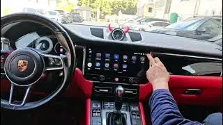 Android Screen Car Stereo Radio GPS Navigation Head Unit Infotainment Upgrade Porsche Macan 13-17