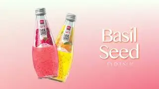 Rita Basil Seed Fruit Drink 290ml | Taste the Texture