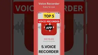 Top 5 Best Audio Recording Apps in 2025 | Record Studio Quality Sound on Phone #voicerecorder