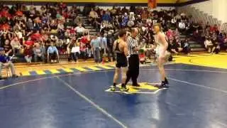 Devon Dunbar wrestling at the jim derr